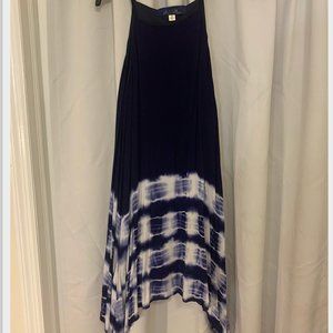 Blue Tie Dye Dress
